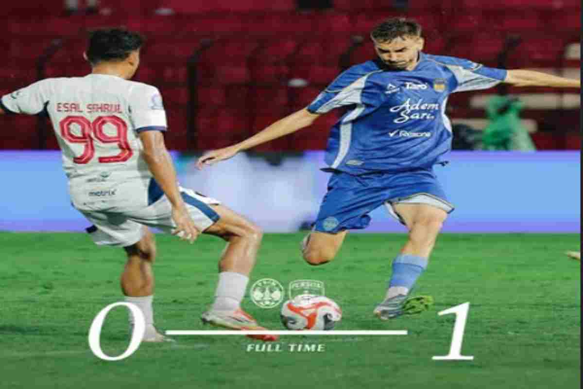 Gol Cepat Persita Bungkam PSIM di Stadion Sultan Agung