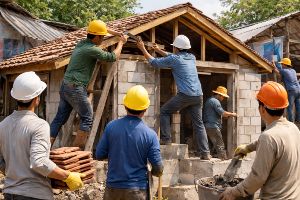 Program Bedah Rumah Diperluas Tahun Ini Jangkau Seluruh Daerah
