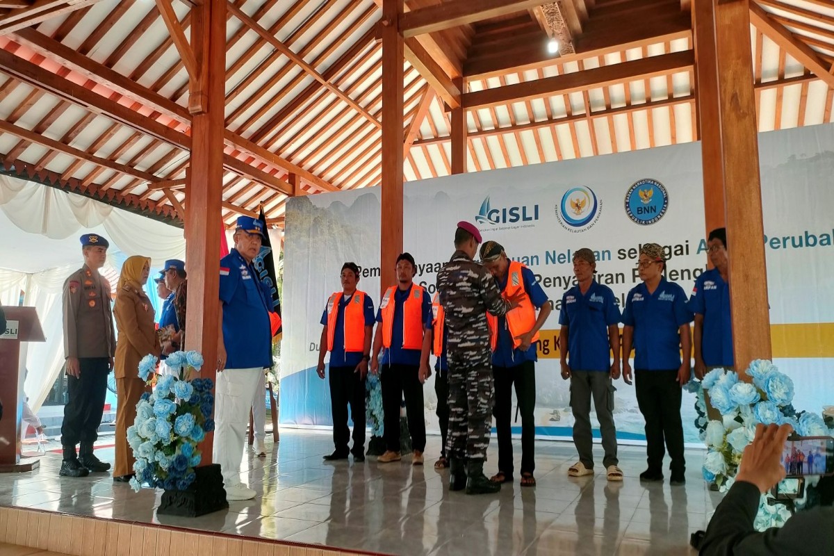 GISLI Gunungkidul Dikukuhkan, Dorong Nelayan Lebih Sejahtera