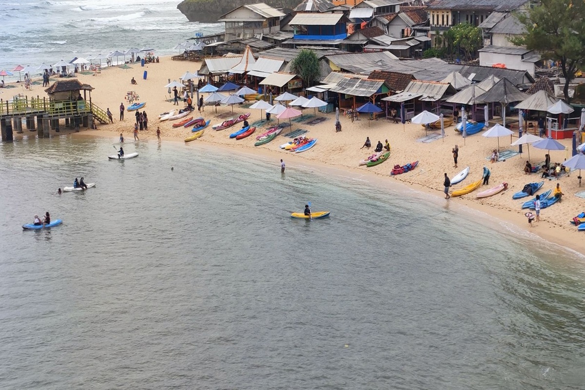 Pantai Drini Berpeluang Jadi Kampung Nelayan Merah Putih