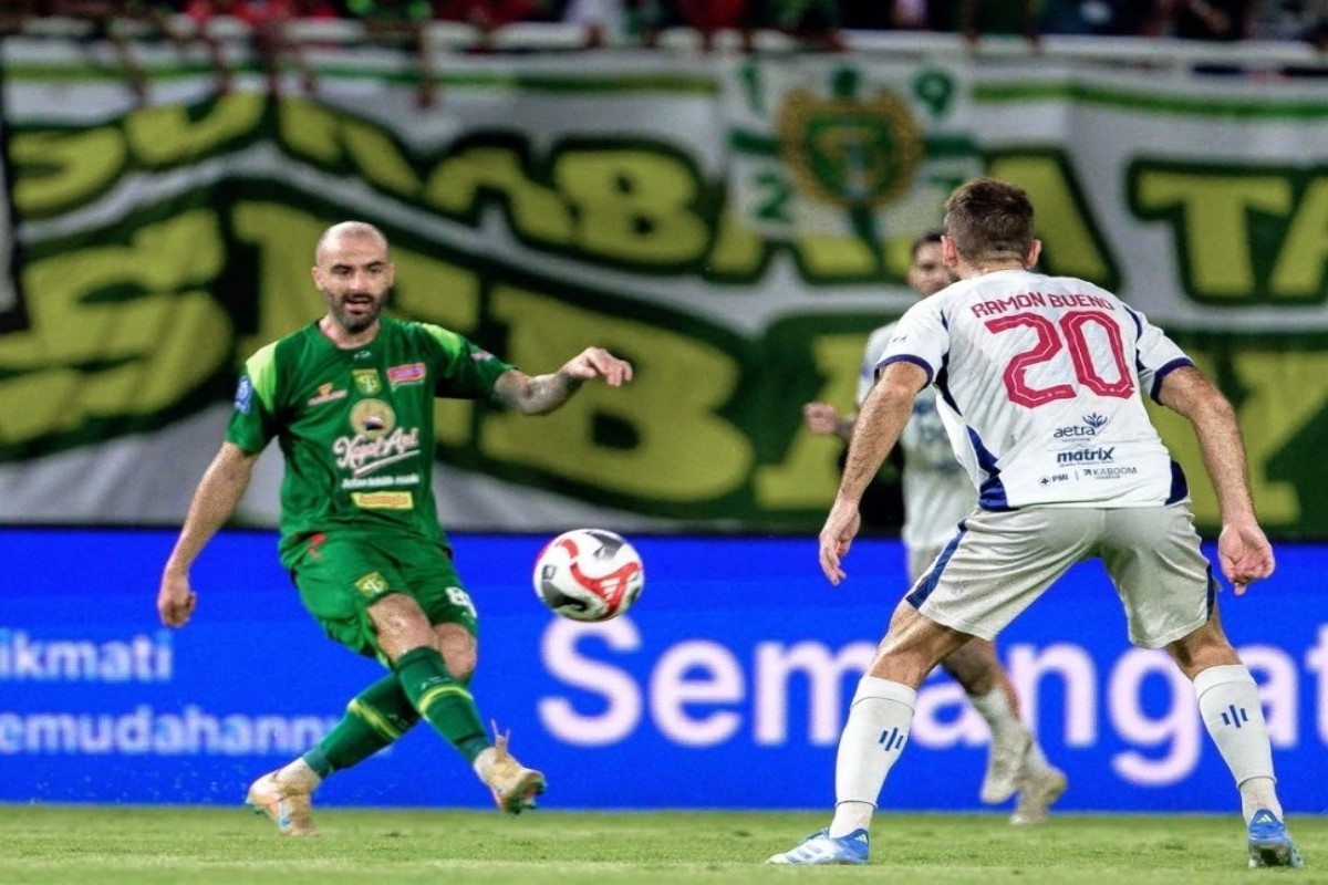 Gol Rivera Angkat Persebaya ke Lima Besar Usai Tekuk Persita