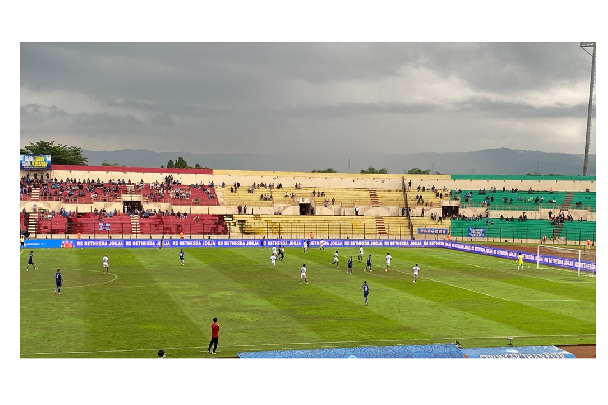 PSIM Jogja Kalah Dramatis dari PSM Makassar di Kandang Sendiri