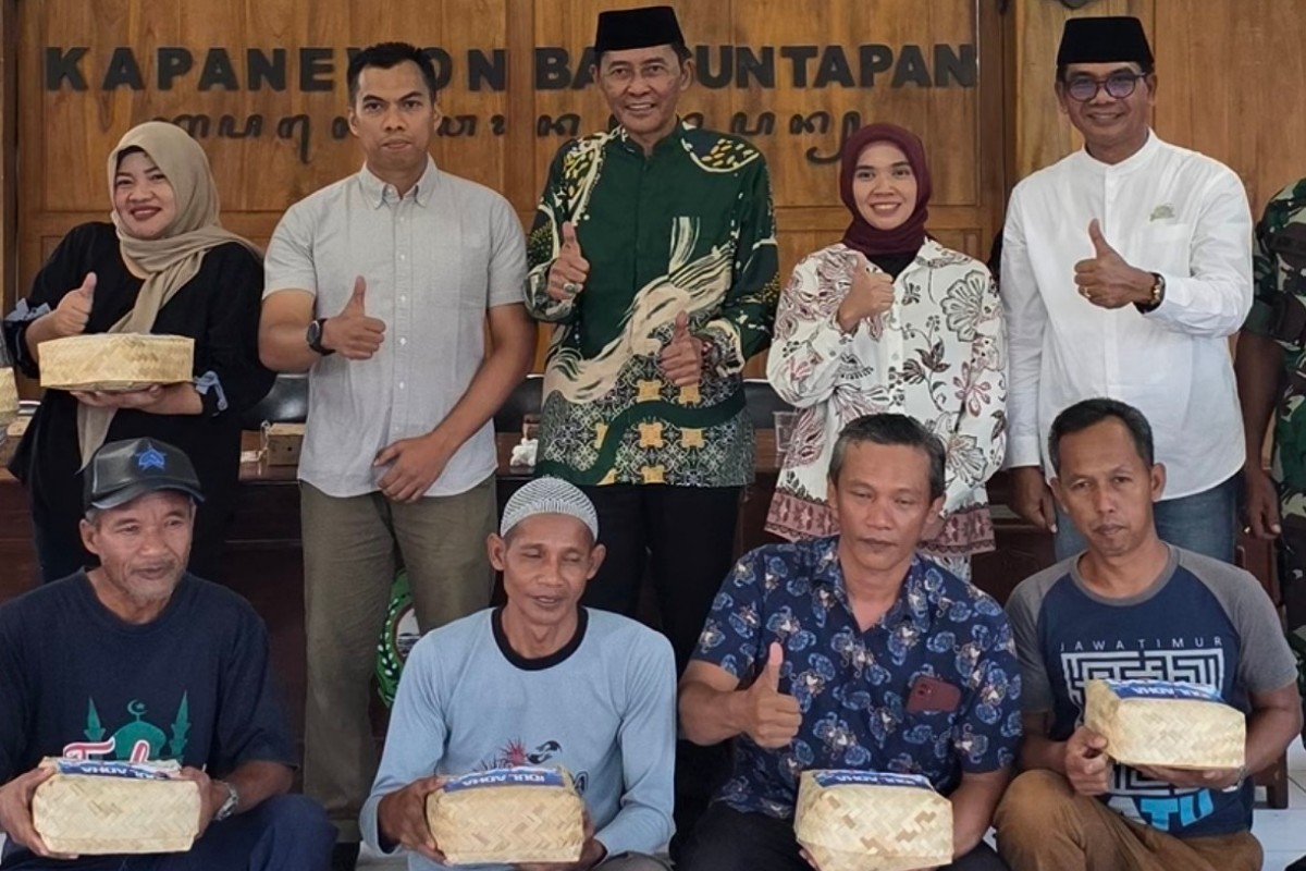 600 Besek Daging Kurban Dibagikan untuk Warga Banguntapan di Iduladha