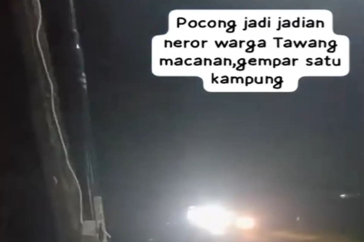 Heboh Pocong di Karanganyar, Warga Macanan Lakukan Pencarian Massal