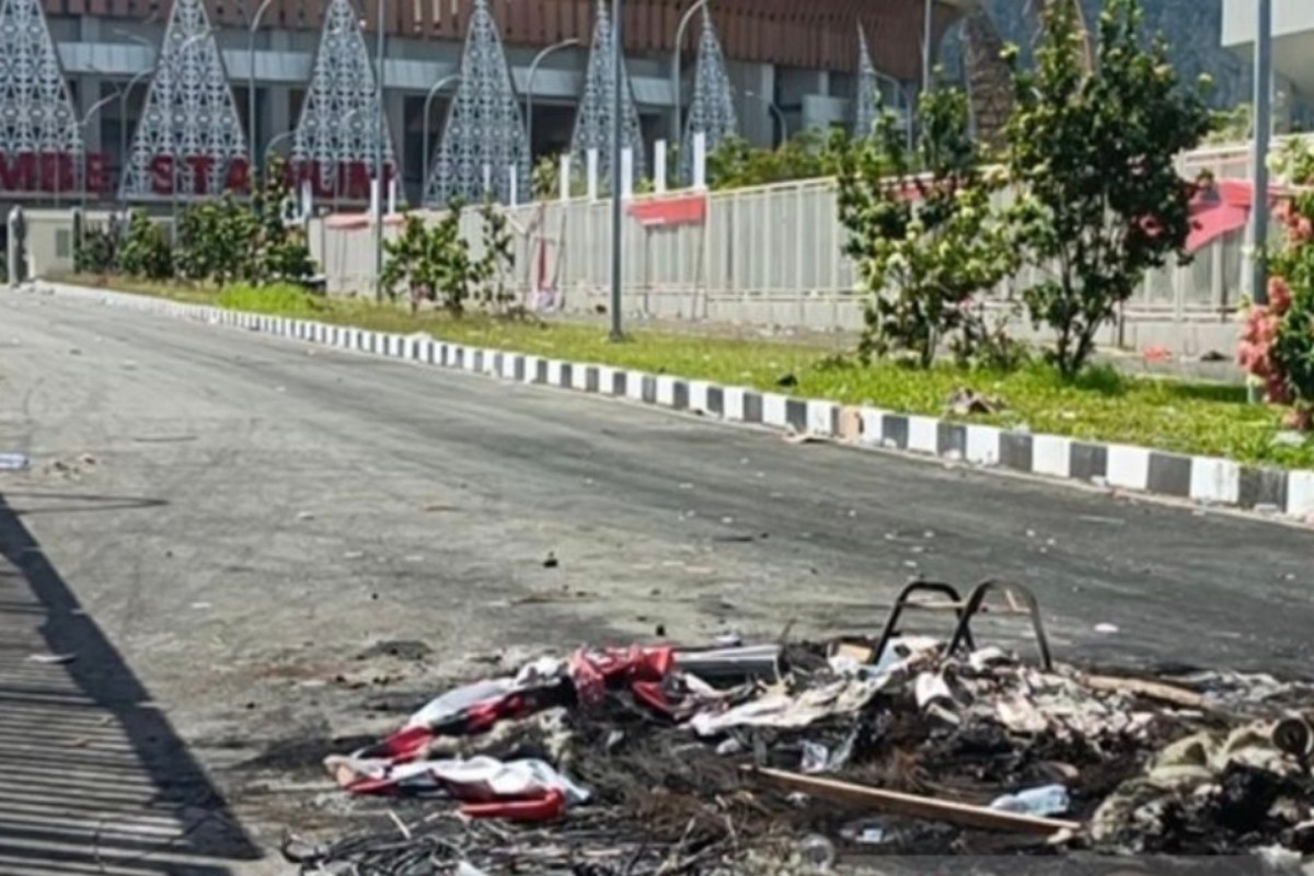CCTV Stadion Lukas Enembe Disorot Usai Kericuhan Persipura