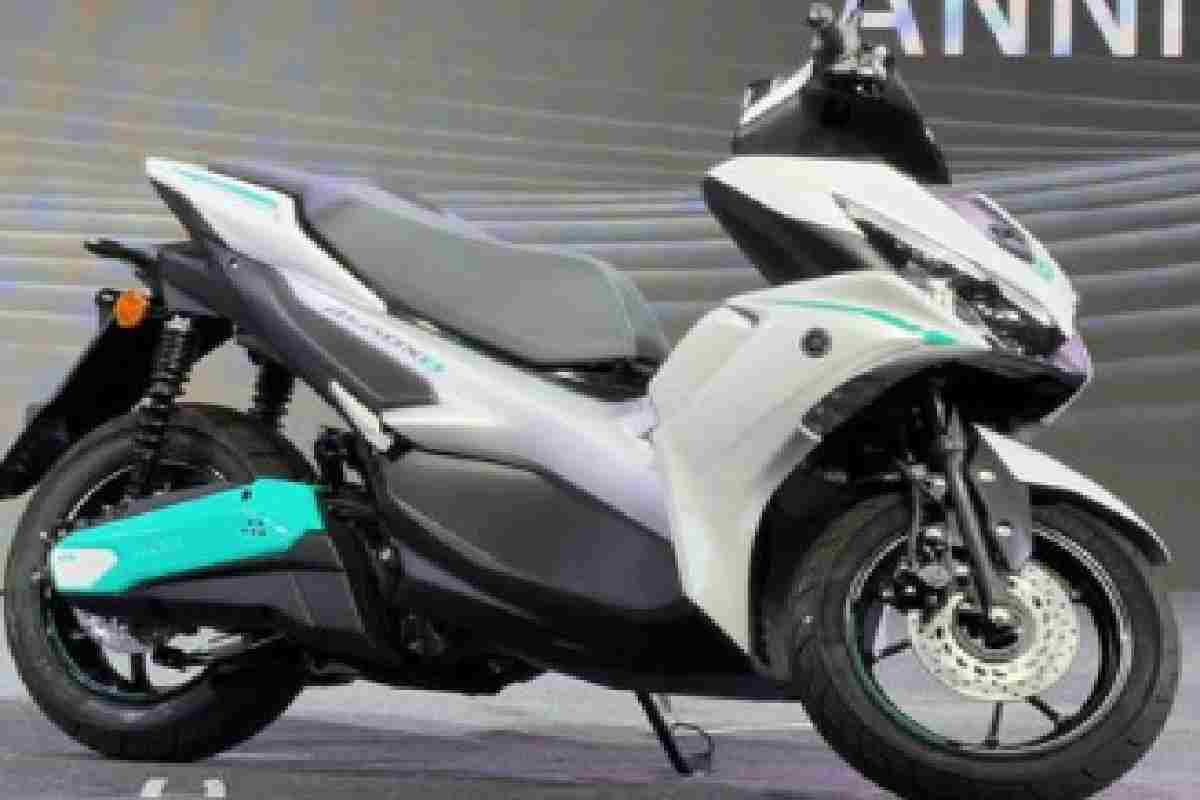 Yamaha Aerox Listrik Resmi Meluncur, Tapi untuk Pasar India