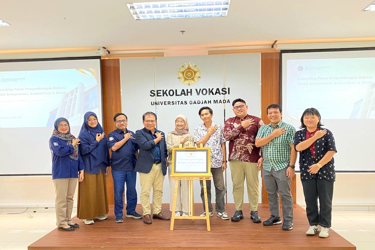 SV UGM Luncurkan Pusat Pengembangan Bahasa Global