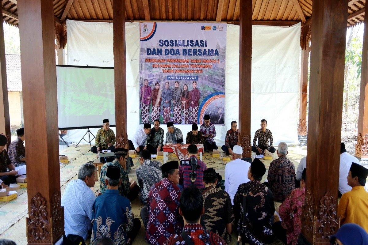 Pembangunan Kampus UIN Sunan Kalijaga di Pajangan Resmi Dimulai