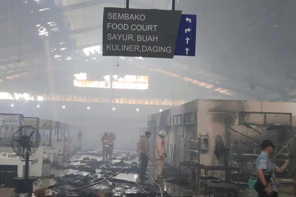 Kebakaran Pasar Modern BSB Semarang, 179 Kios Terdampak