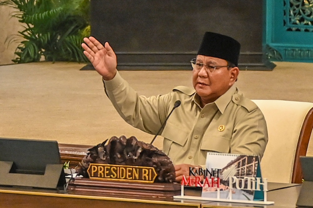 Prabowo Sebut Ketahanan Pangan Jadi Tanggung Jawab Bersama