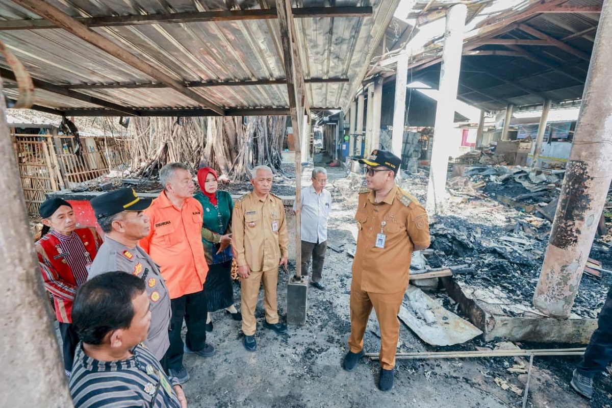 Gerak Cepat Pemkab Klaten Pulihkan Pasar Bayat Pascakebakaran