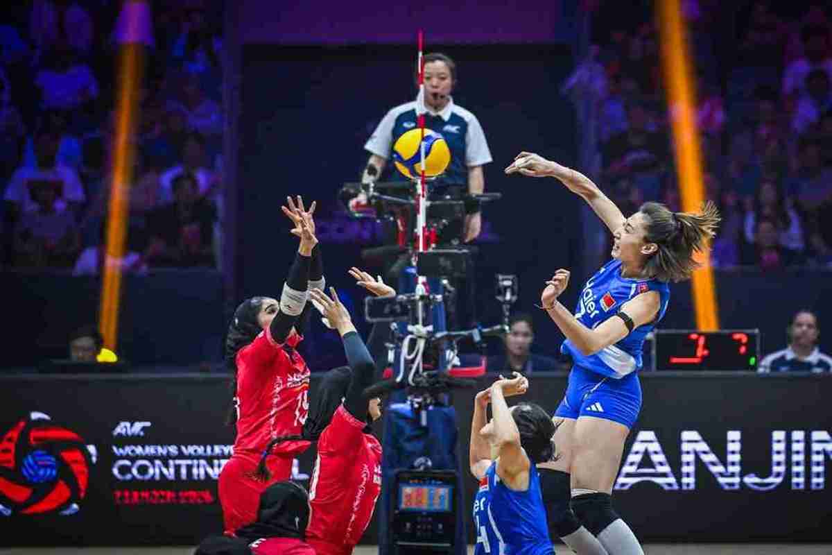 China ke Final AVC Continental 2026 Usai Libas Iran 3-0