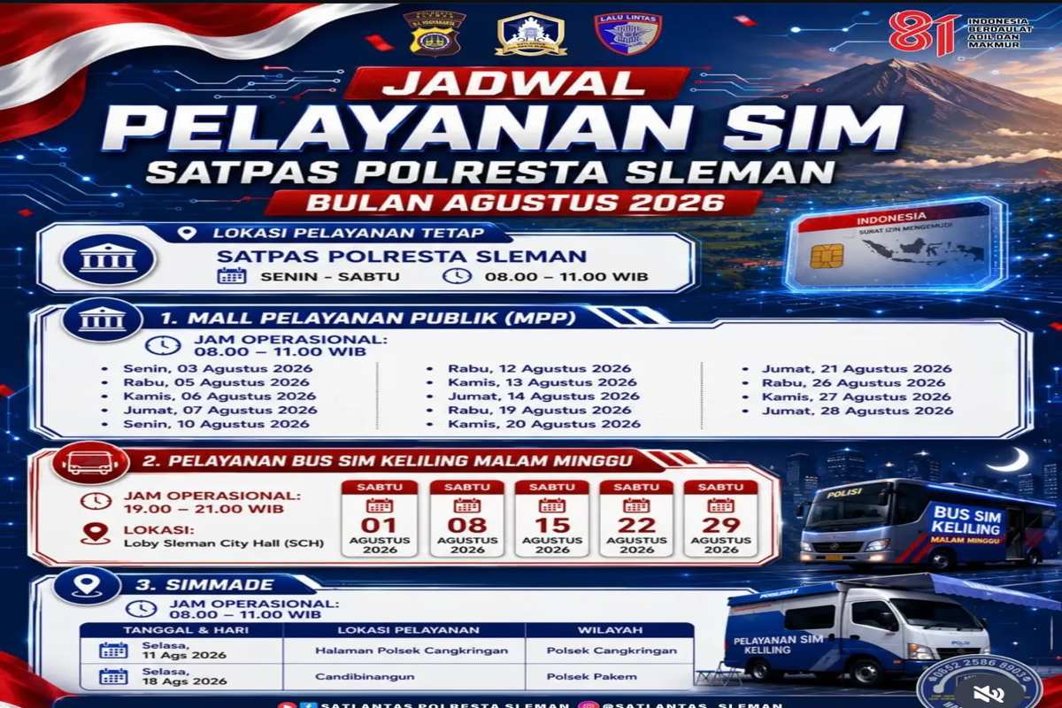 Malam Ini Dilayani di Lobby SCH