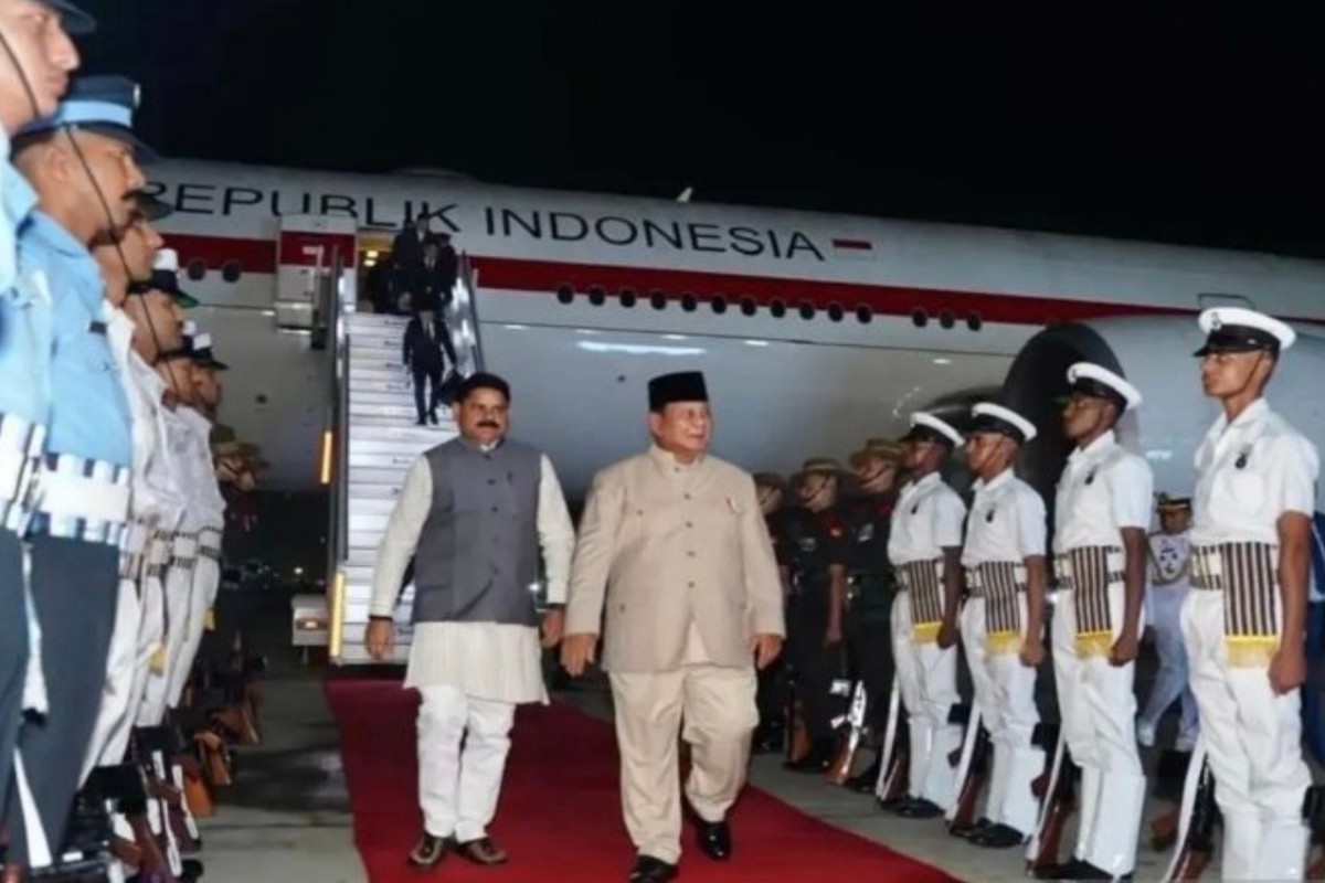 Prabowo Tiba di India, Bersiap Hadiri KTT BRICS 2026